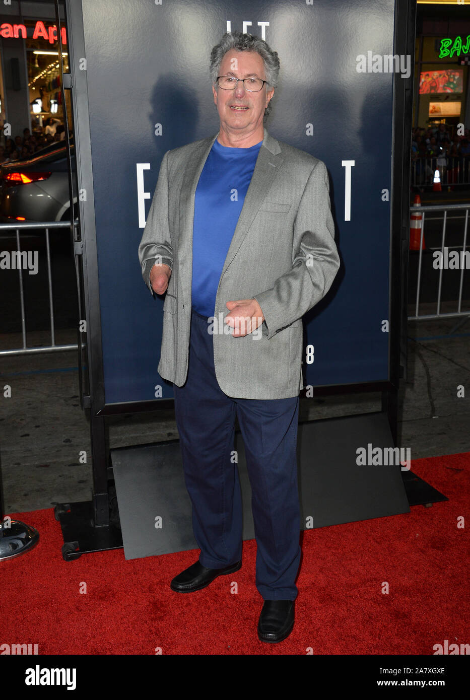 LOS ANGELES, CA - 9 septembre 2015 : Beck Weathers - qui le film est basé sur - à la première Américaine de 'Everest' au théâtre chinois de Grauman, Hollywood. © 2015 Paul Smith / Featureflash Banque D'Images
