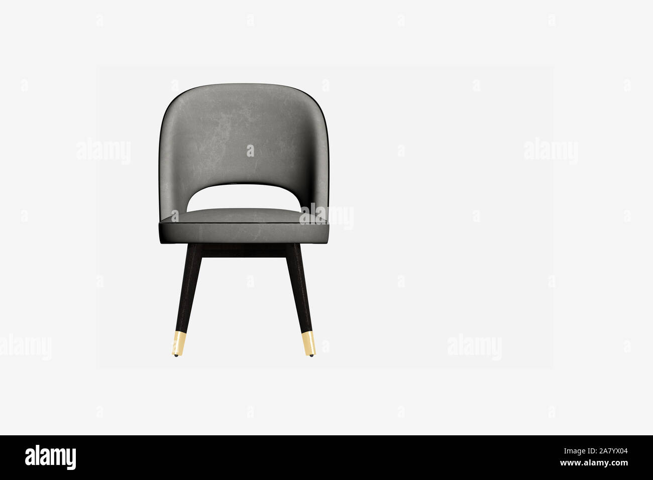 3D render of chaise moderne Banque D'Images
