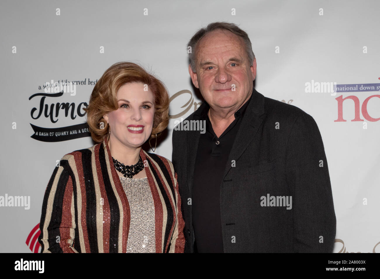 VAN Nuys, Californie - 1 novembre, 2019 : le chiffre d'affaires Salles de cinéma Premiere au Regency Theatre. Célébrités, cast and crew, famille et amis ont été Banque D'Images