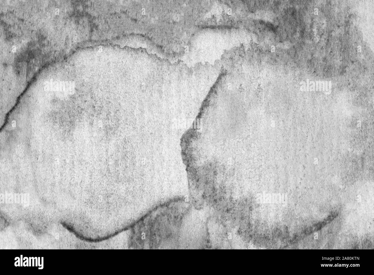 Contexte aquarelle sur papier. Résumé gris illustration. L'élément de conception. Pour le design, la décoration, les surfaces. Banque D'Images