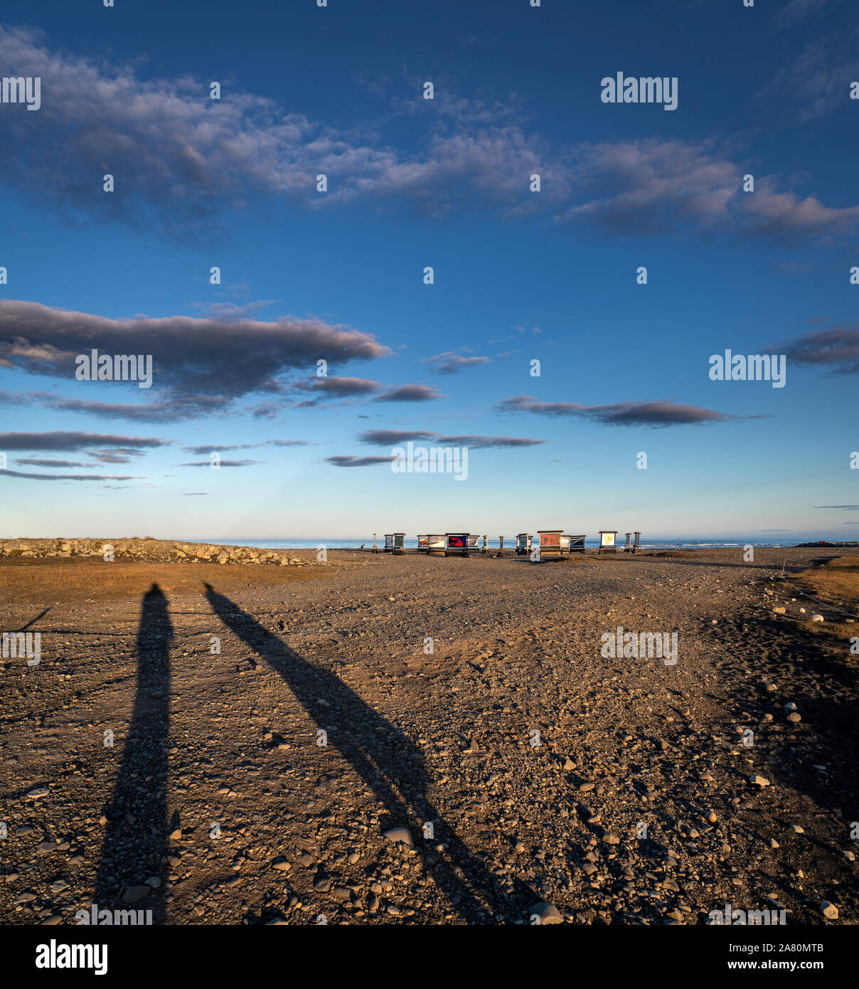 Exposition de photos en plein air, Jokulsarlon Glacial Lagoon, parc national du Vatnajökull, l'Islande, Site du patrimoine mondial de l'Unesco. Toutes les images par la glace professionnel Banque D'Images