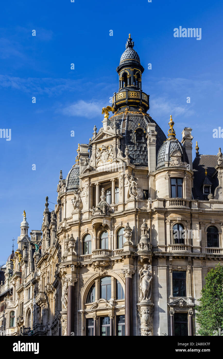 Anvers / Antwerpen Hotel Inn, Leysstraat, Anvers, Belgique. Banque D'Images