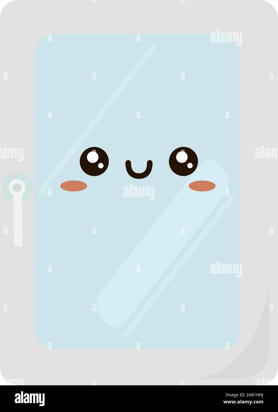 Fenêtre, vecteur, illustration sur fond blanc. Illustration de Vecteur