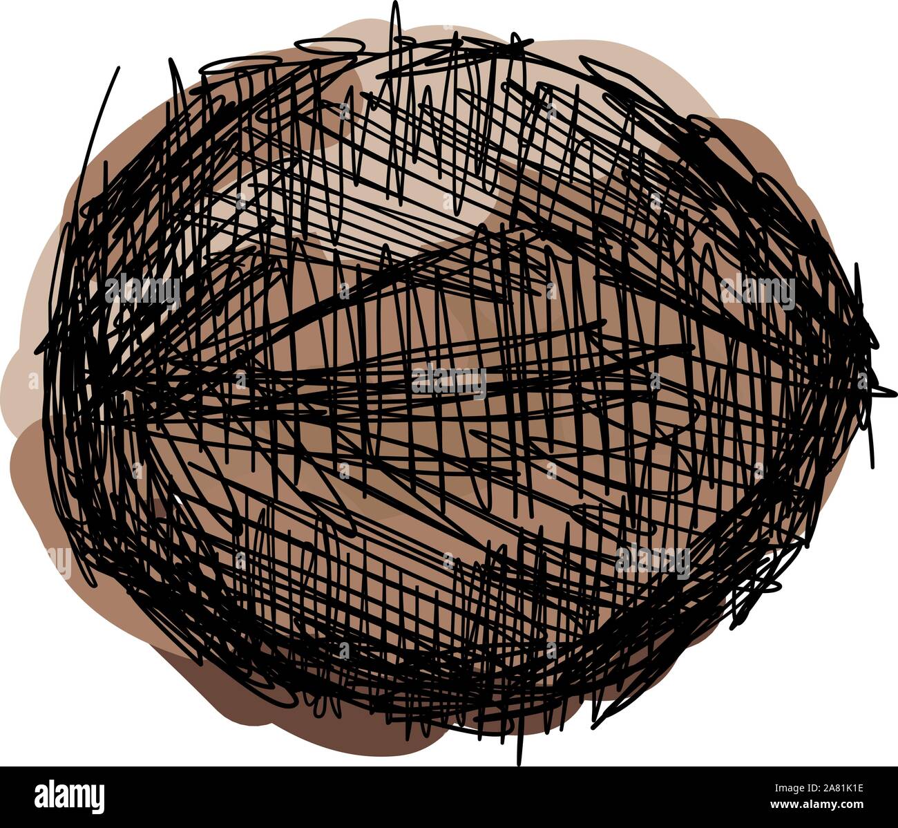 Dessin d'oeufs, illustration, vecteur sur fond blanc. Illustration de Vecteur