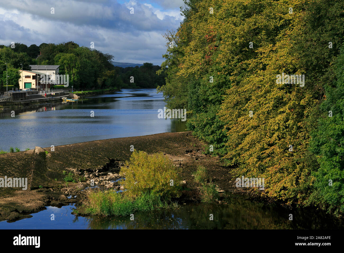 Blackwater River, Fermoy Ville, comté de Cork, Irlande Banque D'Images