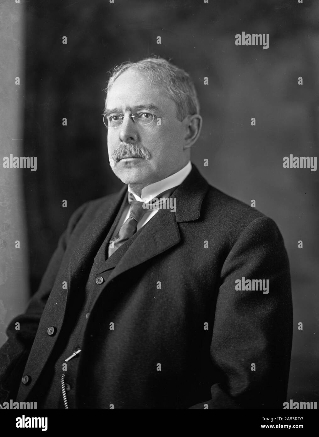 Sénateur américain Washington George T. Oliver ca au début des années 1900. Banque D'Images