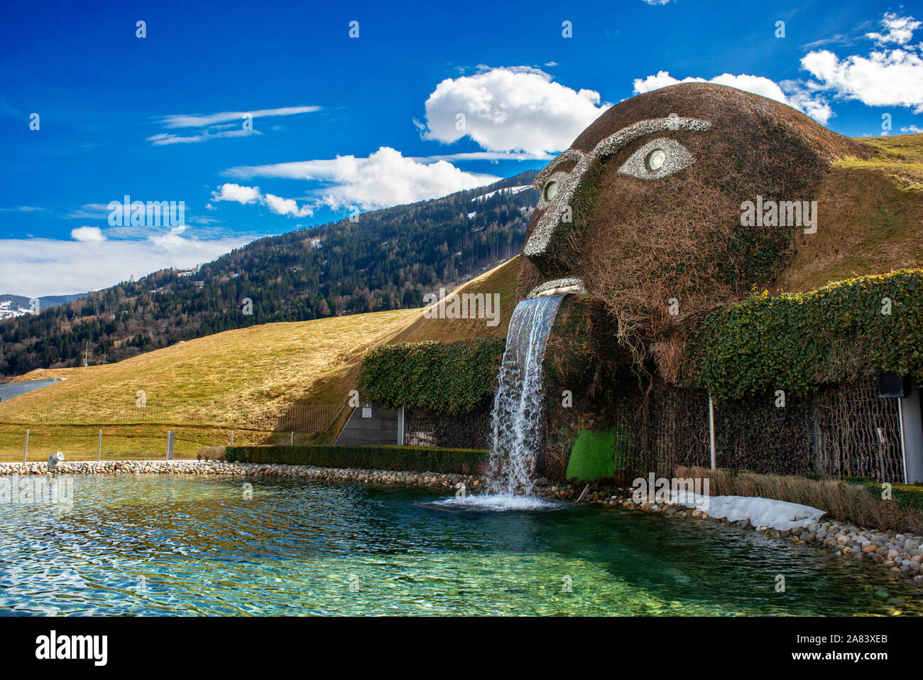 Swarovski Crystal World et musée, Wattens Ville, Quartier d'Innsbruck, Autriche Banque D'Images
