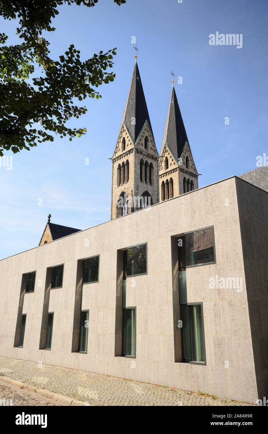 Dom Halberstadt, Sachsen-Anhalt, Allemagne, Europa Banque D'Images
