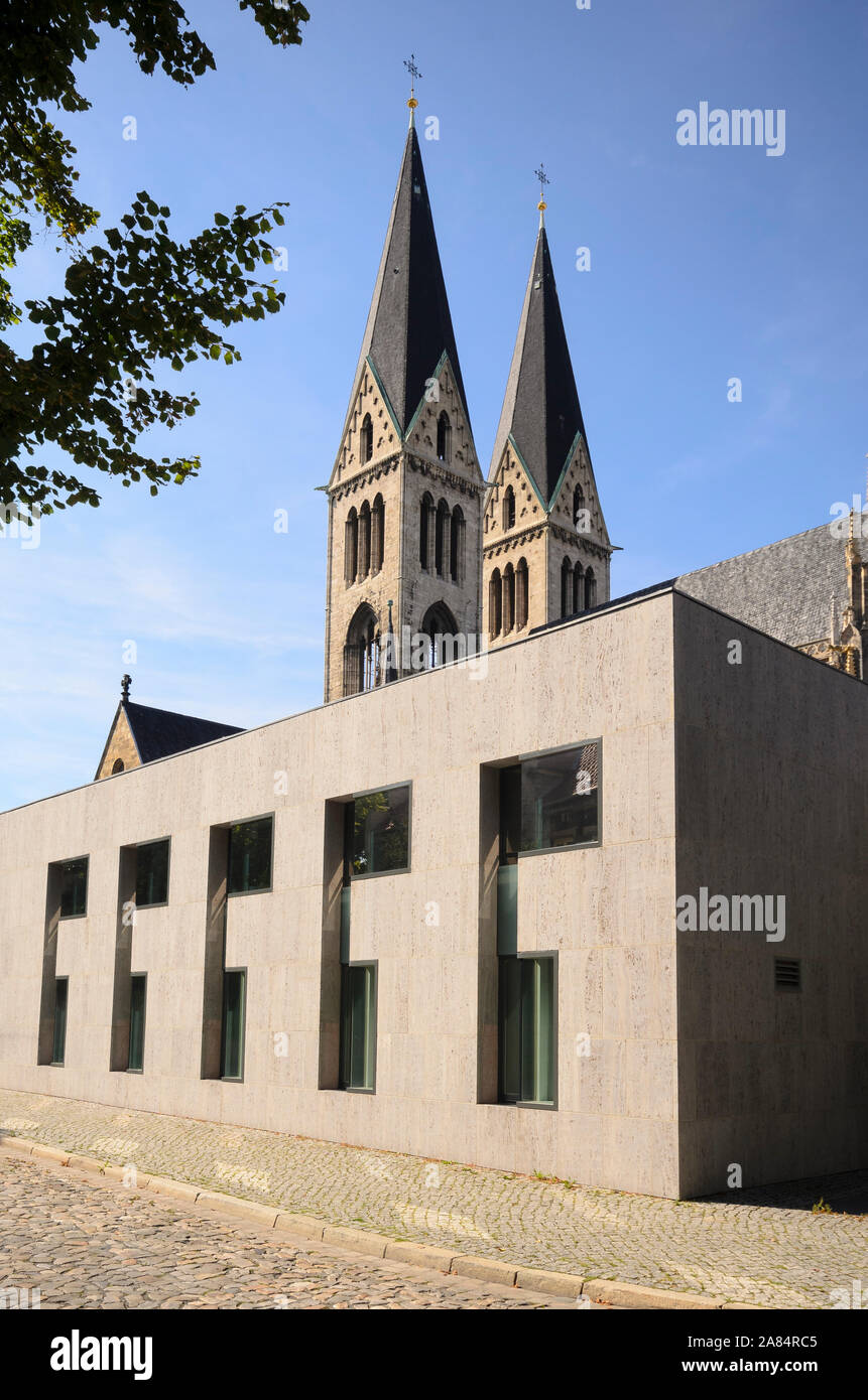 Dom Halberstadt, Sachsen-Anhalt, Allemagne, Europa Banque D'Images