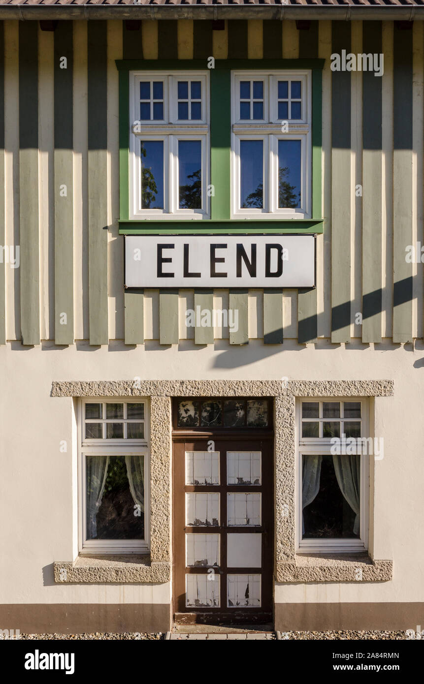 Harz, Sachsen-Anhalt, Allemagne Banque D'Images