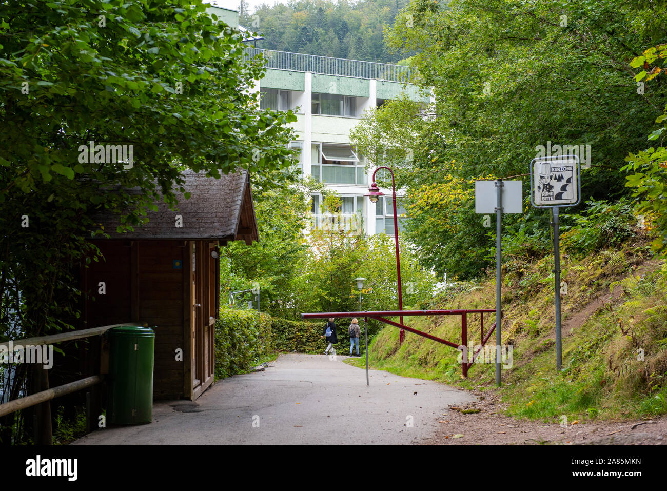 Porte d'entrée de la tombe de Triberg, Forêt Noire Allemagne Europe EU Banque D'Images