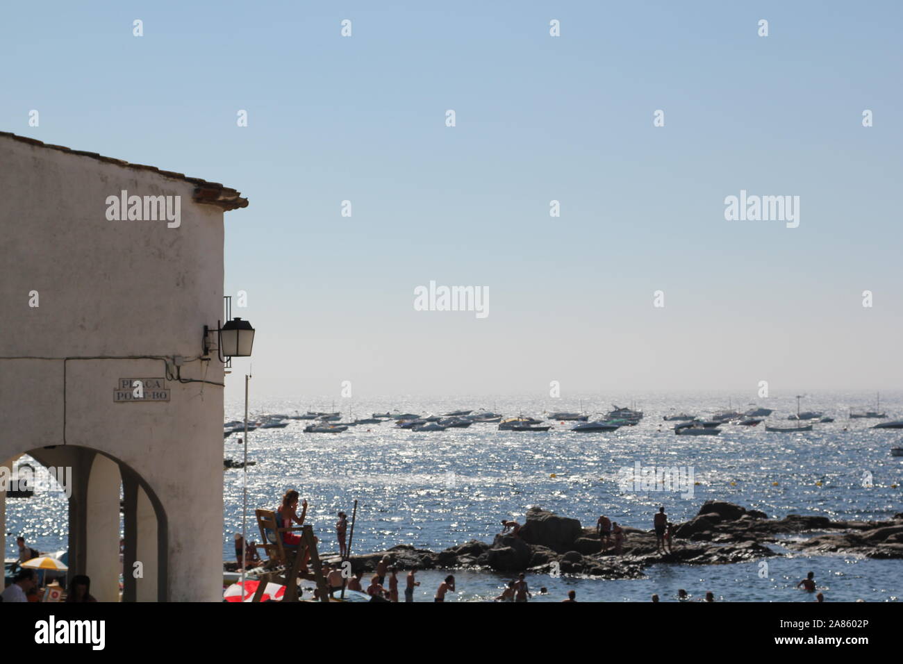 Costa brava espagne Banque D'Images