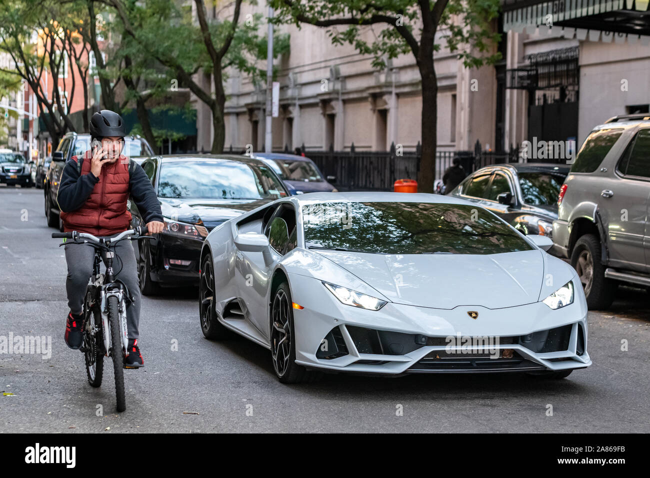 Lamborghini Aventador Gris Banque D Image Et Photos Alamy