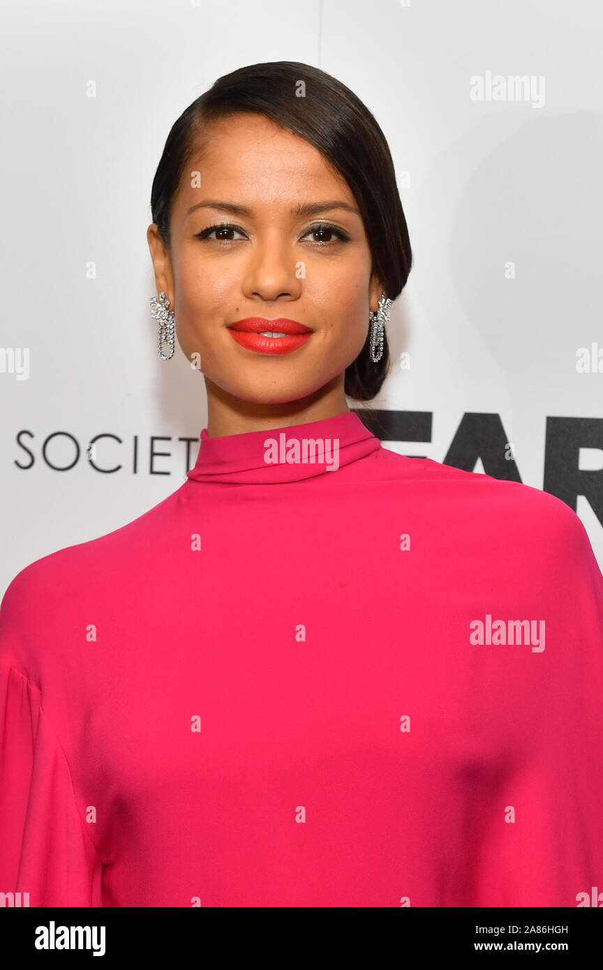 Gugu Mbatha-Raw - projection du film 'Agriculture', les arrivées de l'est Village, cinéma, New York, USA - 22 Oct 2019 Banque D'Images