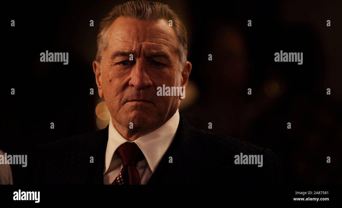 DATE DE SORTIE : Septembre 27, 2019 TITRE : l'Irlandais STUDIO : STX Entertainment Directeur : Martin Scorsese PLOT : une foule hitman se rappelle de sa participation possible avec l'assassinat de Jimmy Hoffa. Avec : Robert De Niro que Frank Sheeran. (Crédit Image : © STX/Divertissement Divertissement Photos) Banque D'Images