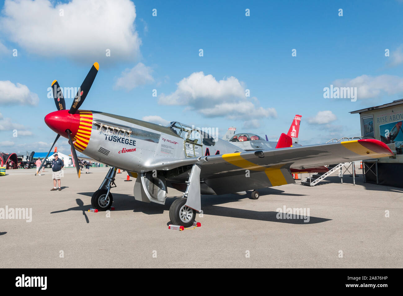 L Escadron Red Tails Red tail squadron Banque de photographies et d'images à haute résolution -  Alamy