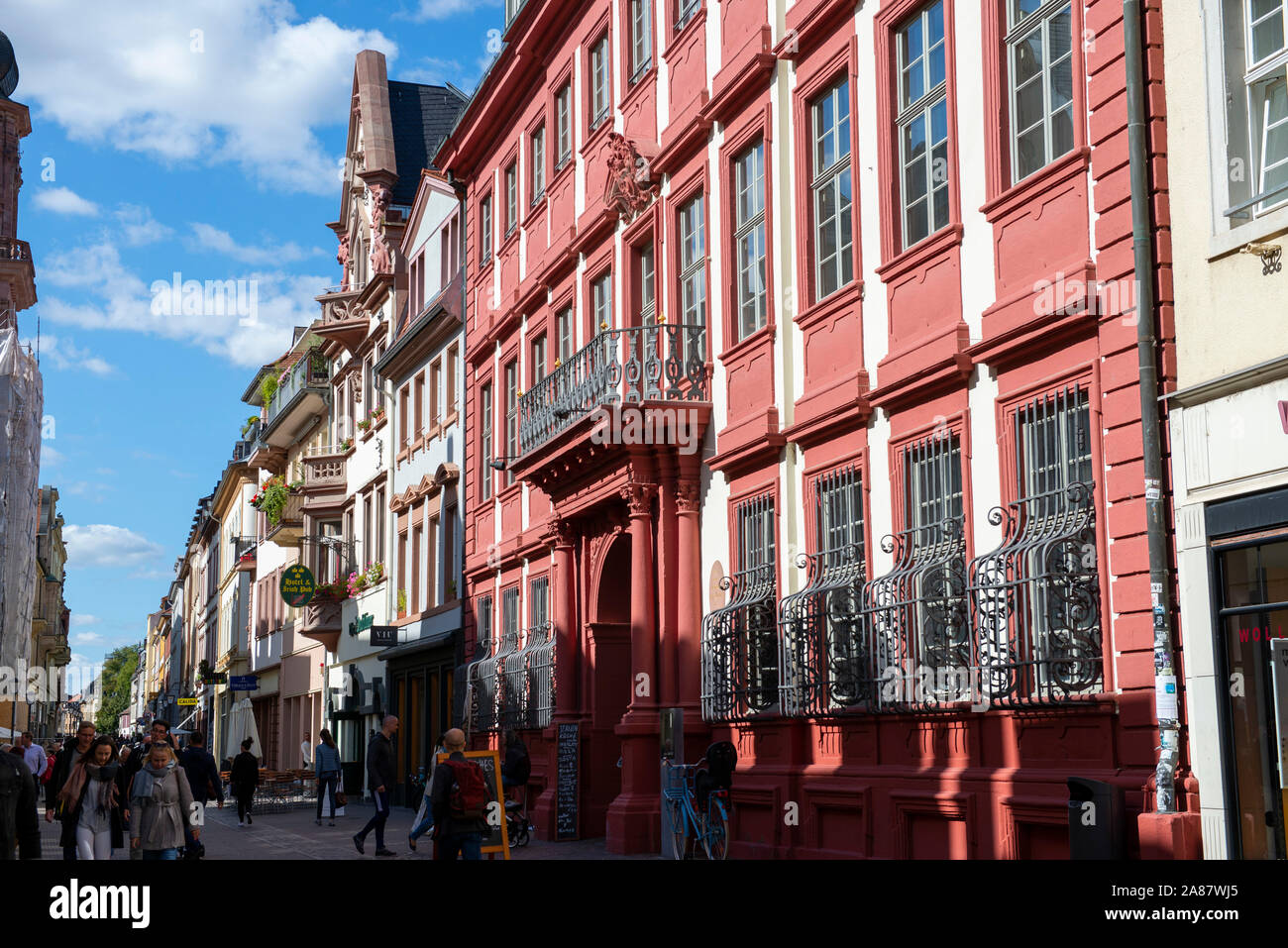 Kurpfälzisches Museum à Heidelberg, Allemagne du sud-ouest de l'Europe Banque D'Images