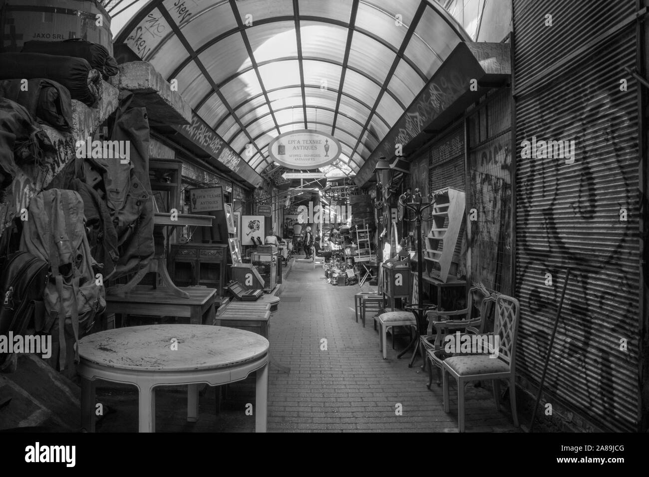 Marché de rue à Athènes monastiraki Banque D'Images