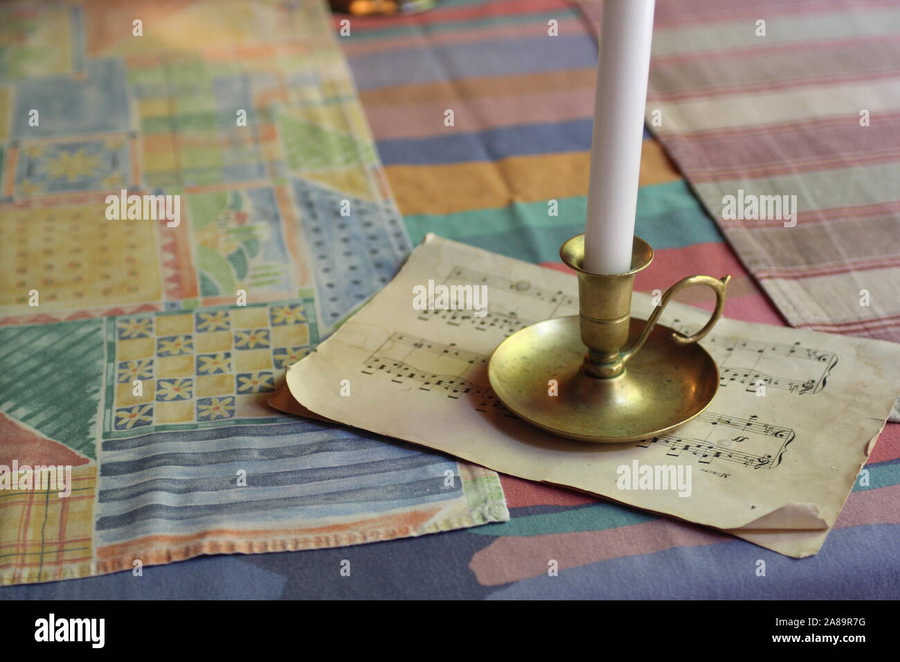 L'Espagne table lamp Banque D'Images