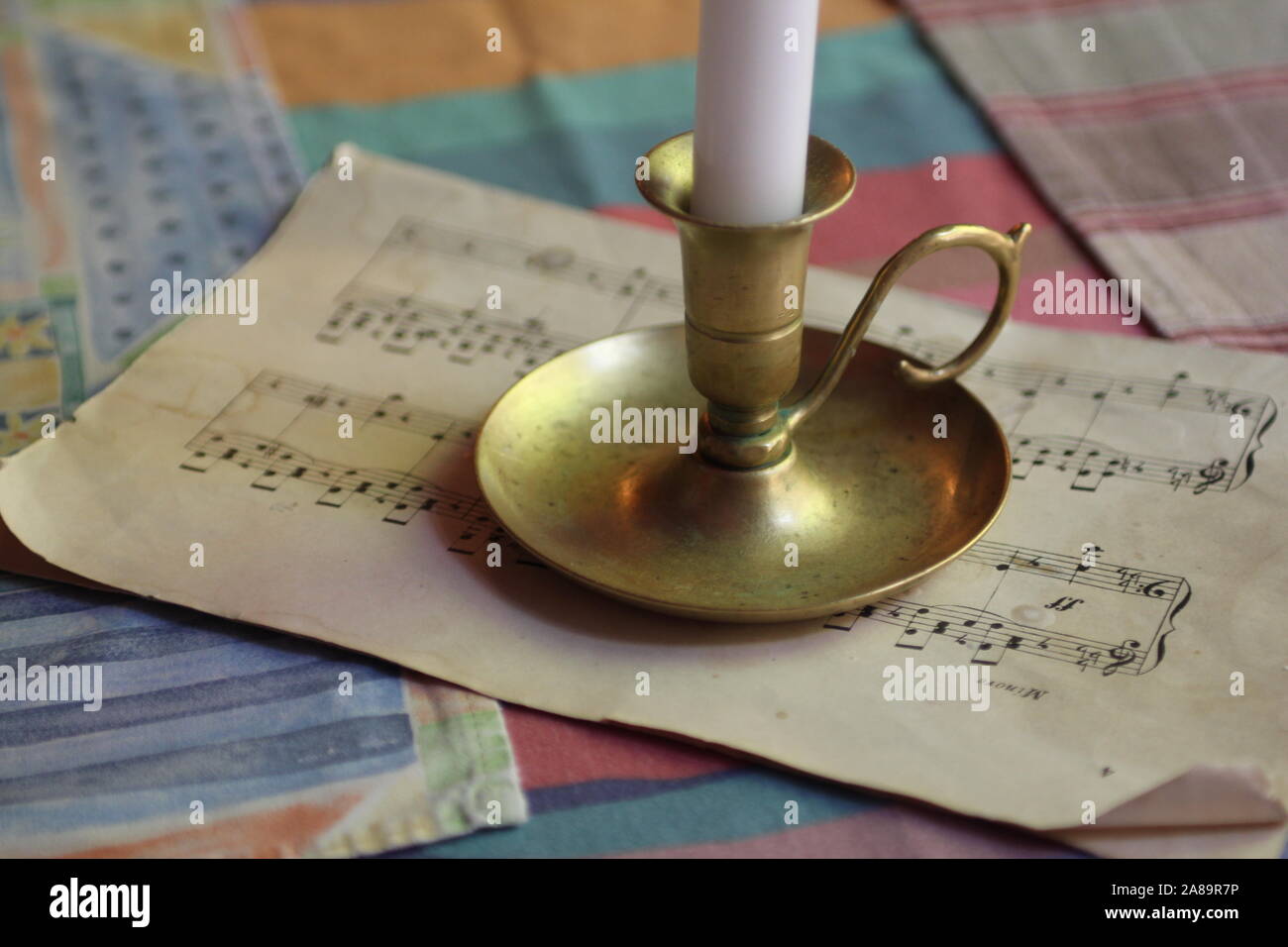 Vintage lampe espagne Banque D'Images