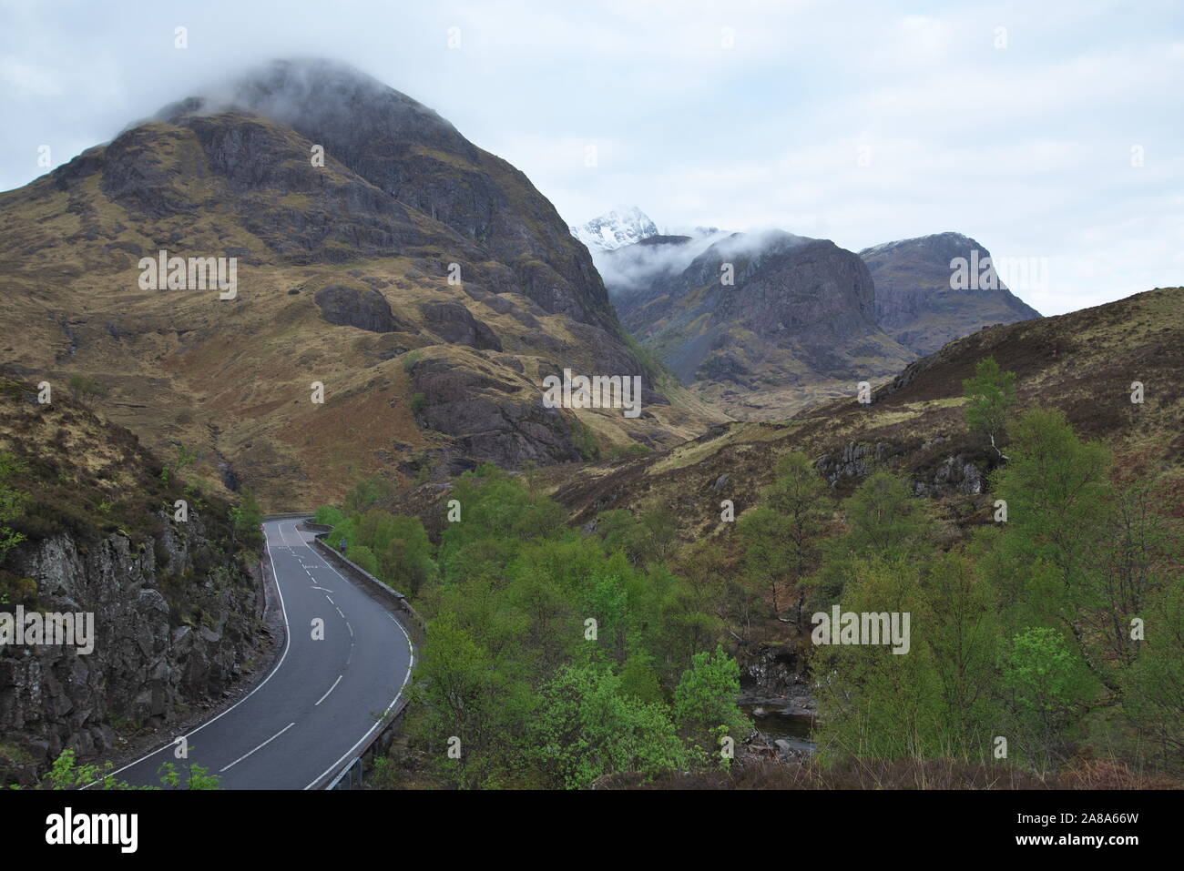 Trois Sœurs de Glen Coe Banque D'Images