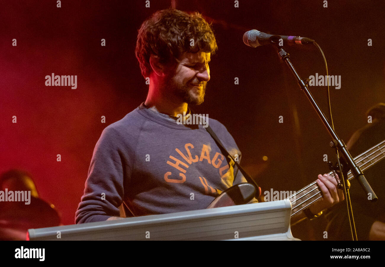 Snarky Puppy effectuant à l'O2 Academy de Bournemouth. Image : Charlie Raven/Alamy Banque D'Images