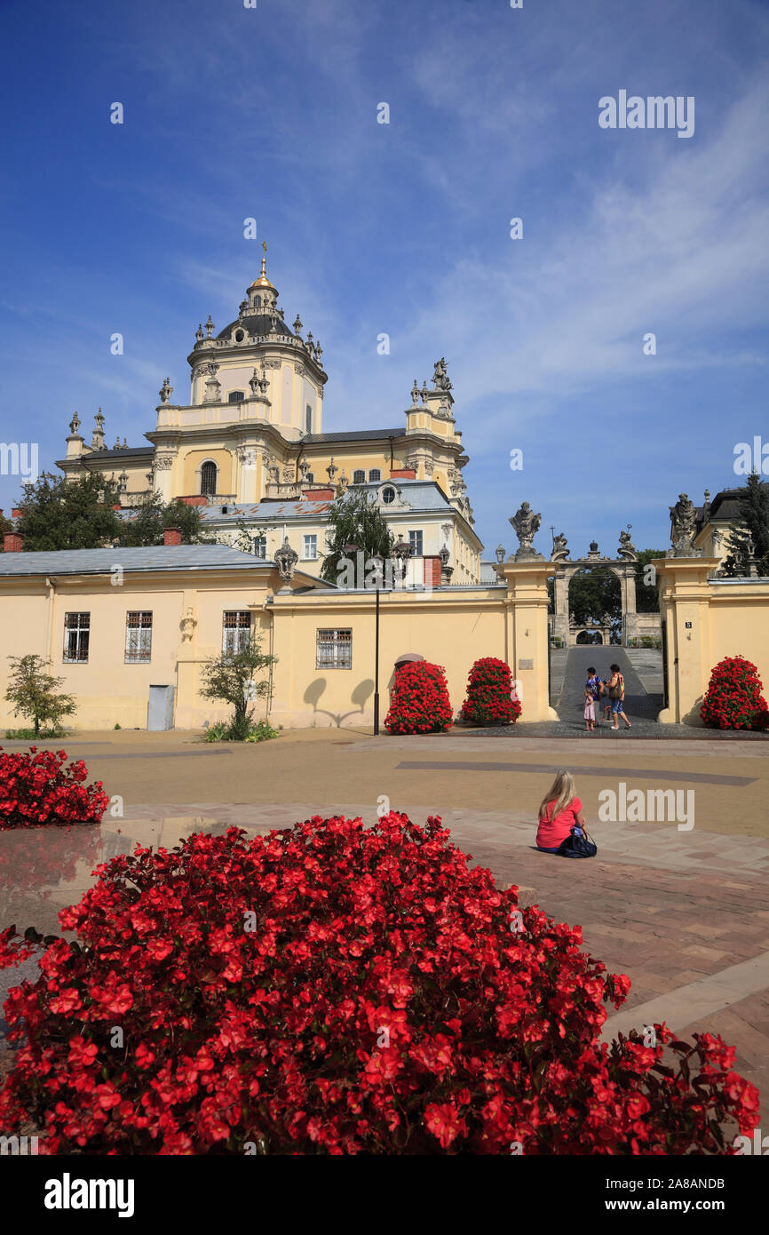 St George's Cathedral, Lviv, Ukraine Banque D'Images