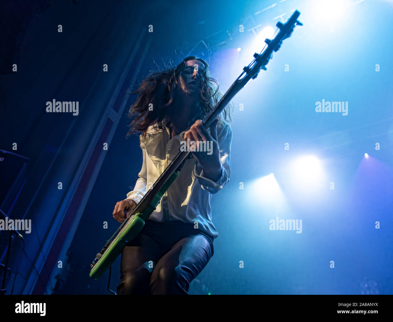 6 novembre 2019, Glasgow, Royaume-Uni. Groupe de rock américain Greta Van Fleet apportent leur style rock rétro à Glasgow's O2 Academy - Crédit Stuart Westwood Banque D'Images