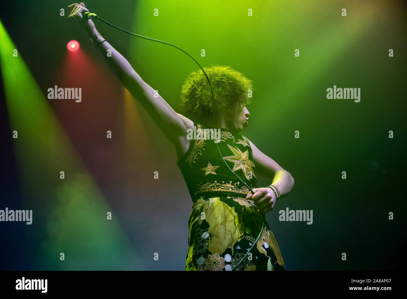 6 novembre 2019, Glasgow, Royaume-Uni. Groupe de rock américain Greta Van Fleet apportent leur style rock rétro à Glasgow's O2 Academy - Crédit Stuart Westwood Banque D'Images