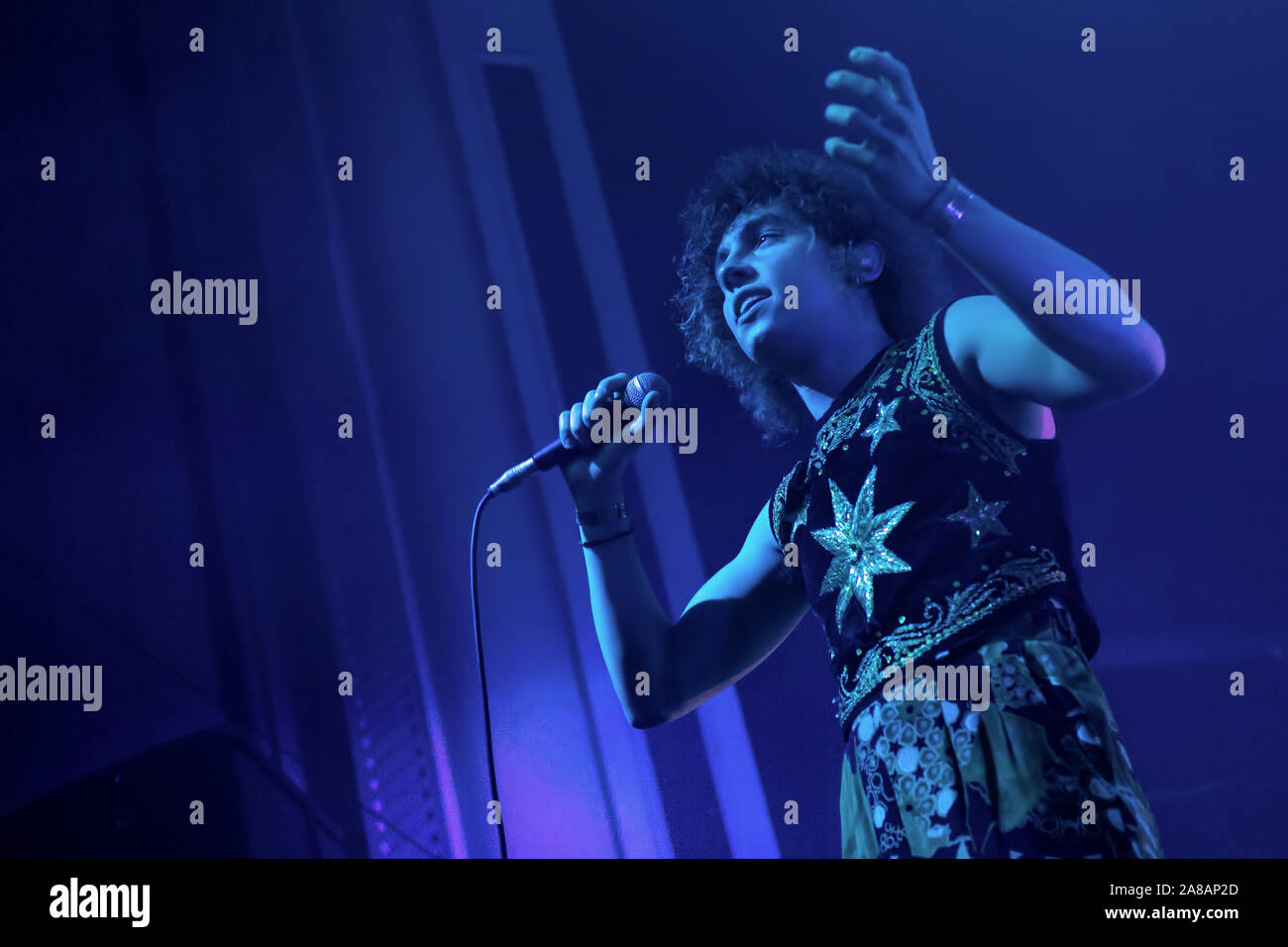 6 novembre 2019, Glasgow, Royaume-Uni. Groupe de rock américain Greta Van Fleet apportent leur style rock rétro à Glasgow's O2 Academy - Crédit Stuart Westwood Banque D'Images