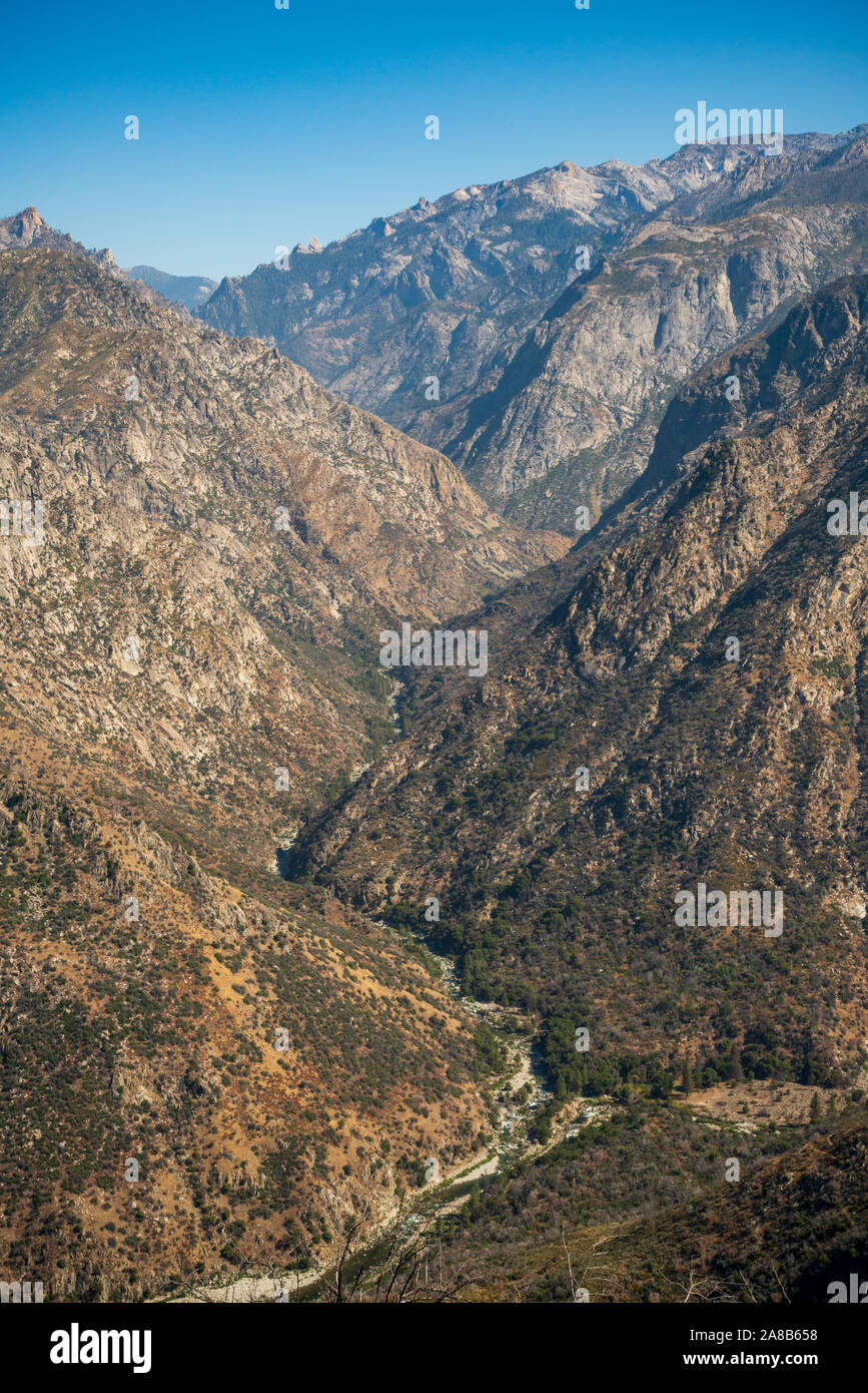 Giant Sequoia National Monument, le Centre de la Californie Eastren Banque D'Images