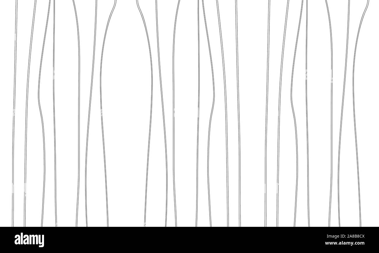 Résumé La croissance de l'arbre sans couture line nature modèle texture background fond d'illustration design Banque D'Images