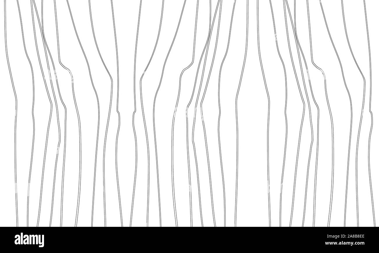 Résumé La croissance de l'arbre sans couture line nature modèle texture background fond d'illustration design Banque D'Images