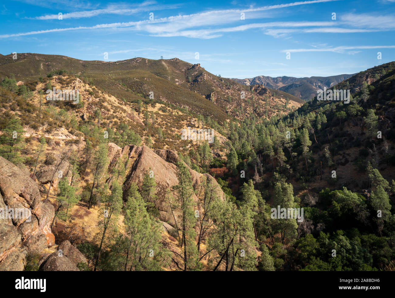 Pinnacles National Park en Californie Banque D'Images