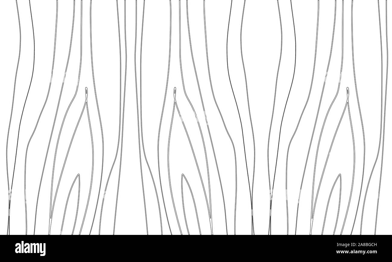 Résumé La croissance de l'arbre sans couture line nature modèle texture background fond d'illustration design Banque D'Images