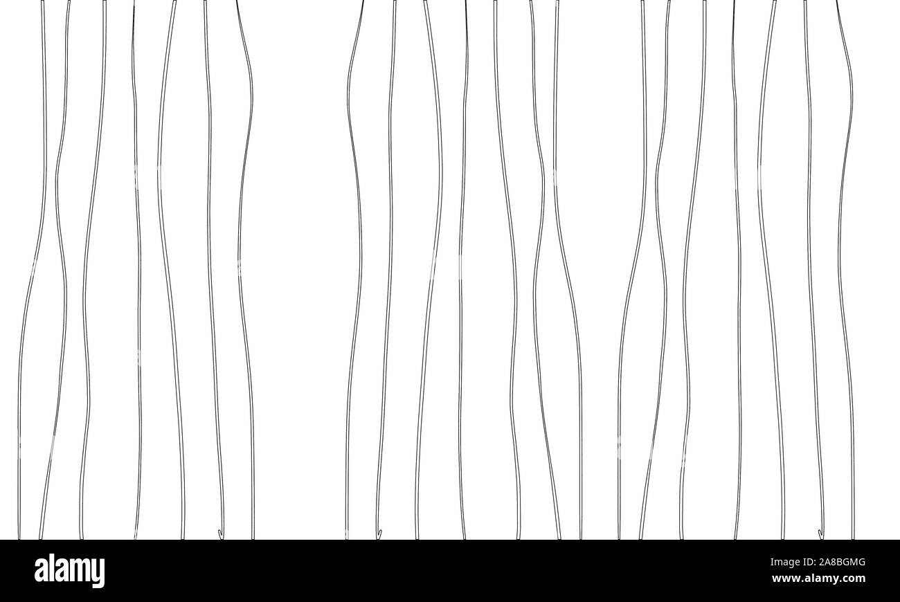 Résumé La croissance de l'arbre sans couture line nature modèle texture background fond d'illustration design Banque D'Images