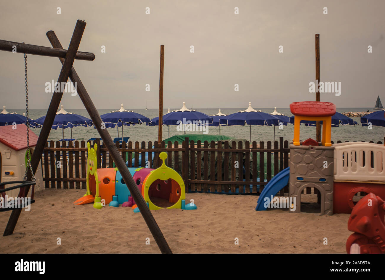 San Vincenzo Beach # 4 Banque D'Images