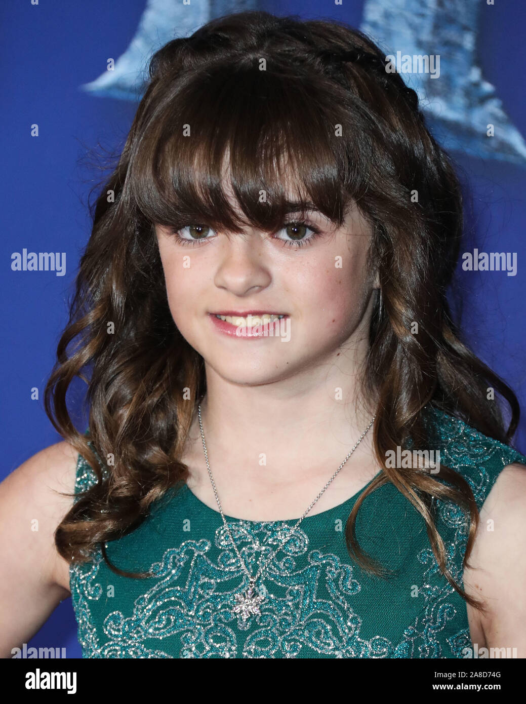 Hollywood, États-Unis. 07Th Nov, 2019. HOLLYWOOD, LOS ANGELES, CALIFORNIE, USA - 07 novembre : Hadley Gannaway arrive à la première mondiale du Disney's '2' Gel tenue au Kodak Theater le 7 novembre 2019 à Hollywood, Los Angeles, Californie, États-Unis. (Photo par Xavier Collin/Image Crédit : Agence de Presse) L'agence de presse Image/Alamy Live News Banque D'Images