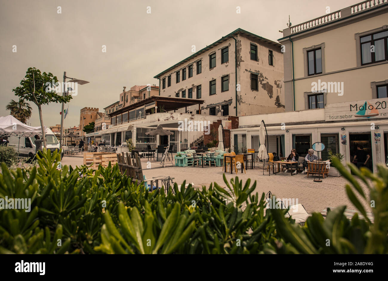 Dans San Vincenzo Italie # 5 Banque D'Images