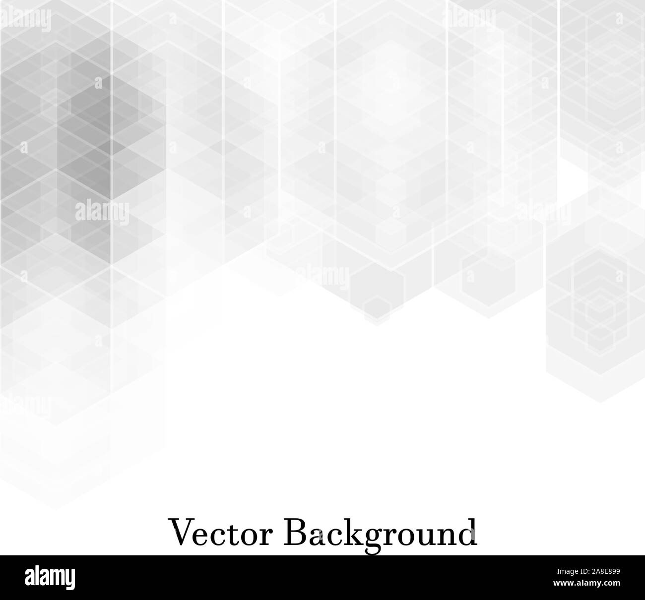 Abstract gray hexagones. Arrière-plan de présentation modèle de présentation 10 eps. Illustration de Vecteur
