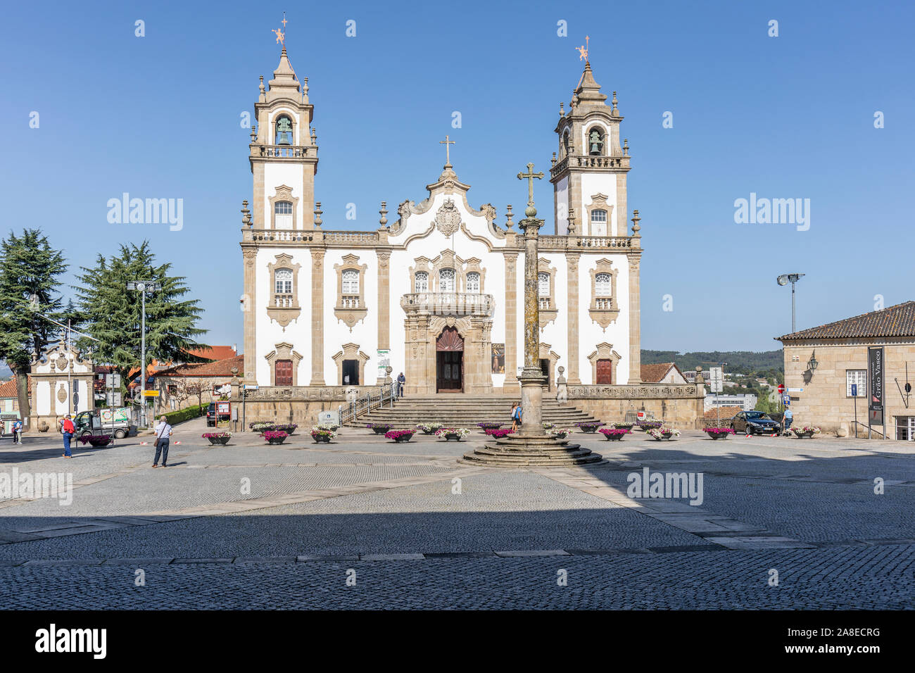 Mairie, Igreja da misericorde de Viseu, Portugal Banque D'Images