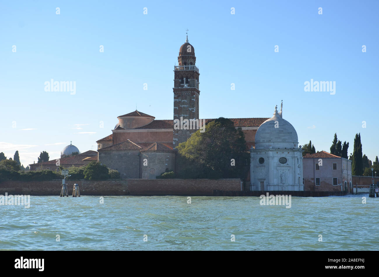 Église de San Michele sur l'Isola di San Michele, Venise Banque D'Images