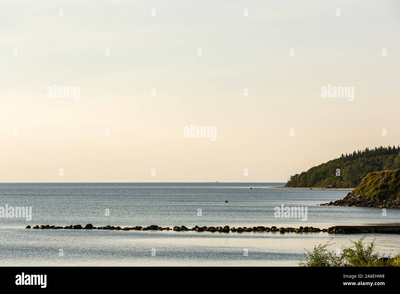 Bornholm Rønne ; ; Meer, Bucht Banque D'Images