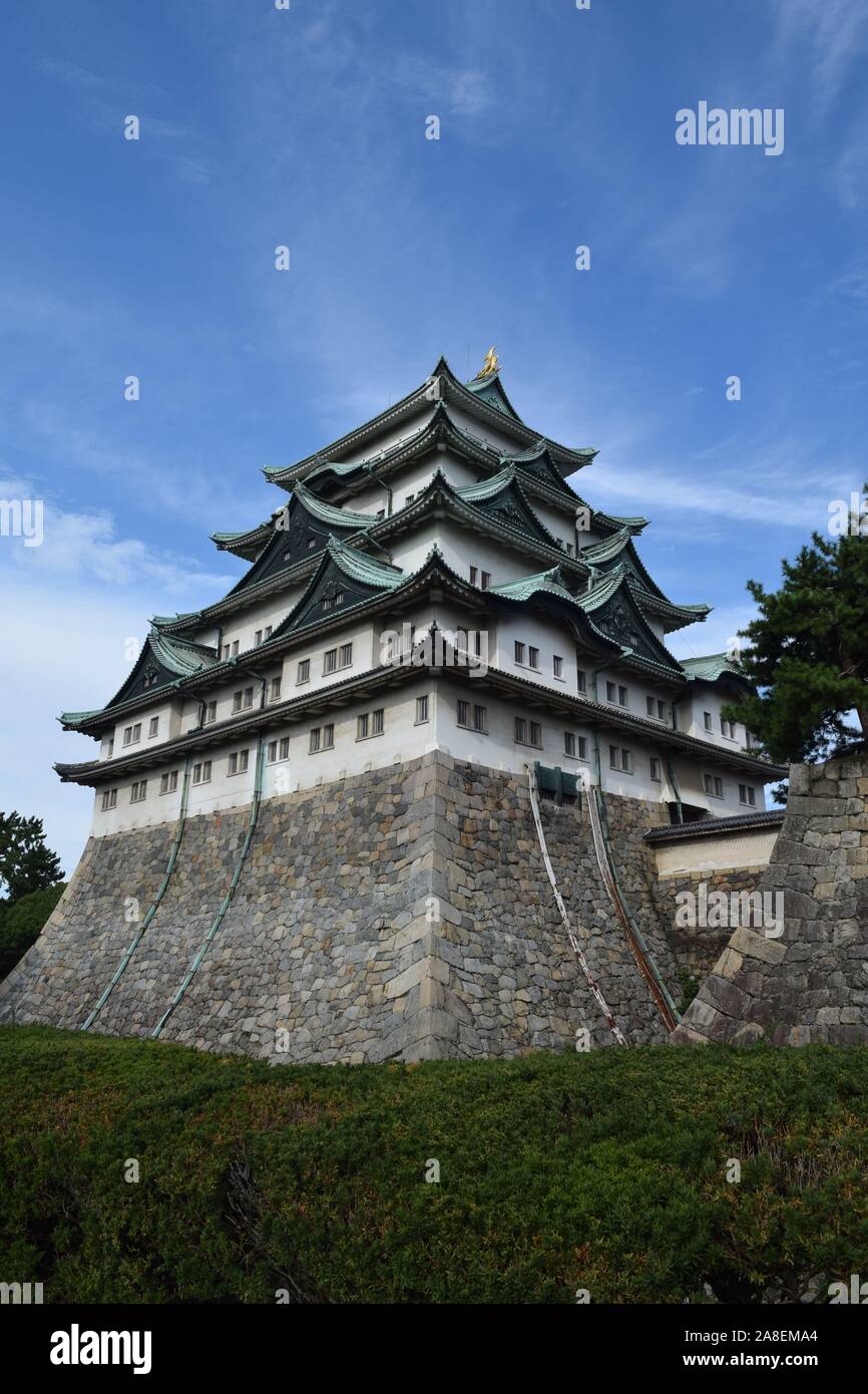Château de Nagoya à Nagoya, Japon Banque D'Images