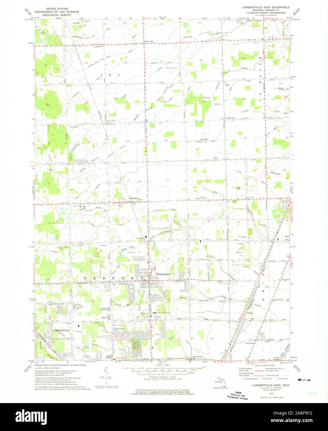 Plan de lambertville Banque de photographies et d’images à haute