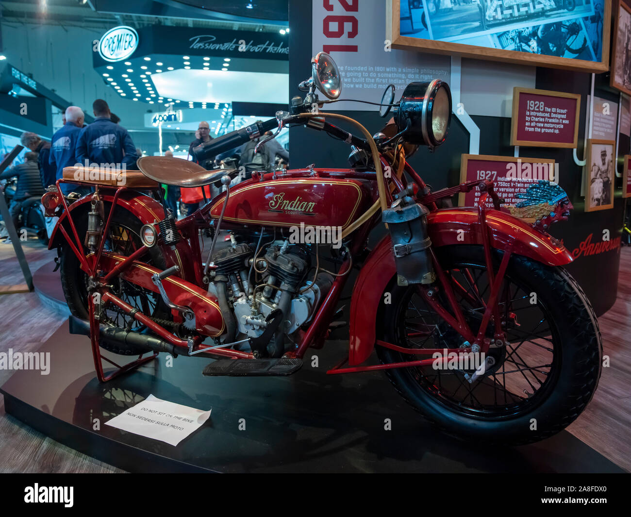 Indian Scout 1928 Banque D'Images