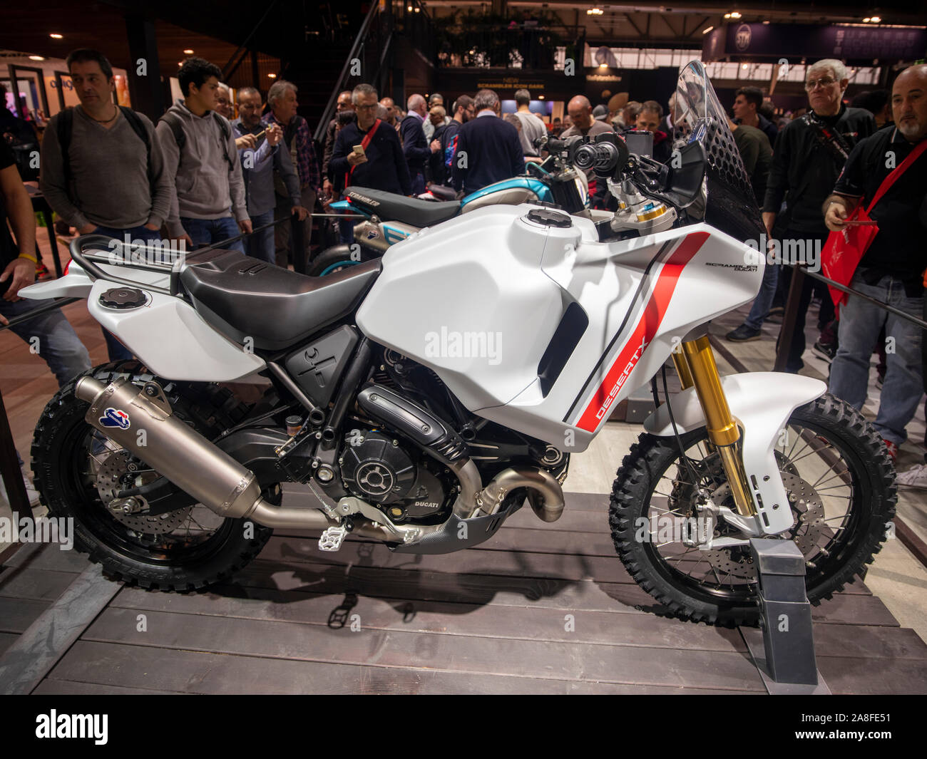 Ducati Scrambler Concept DesertX Banque D'Images