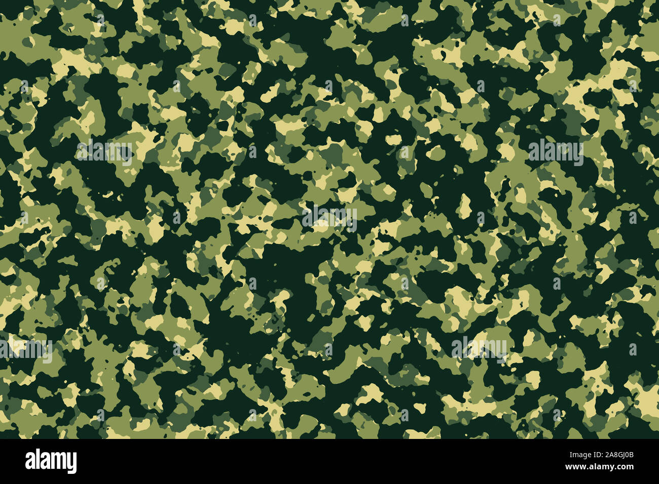 Arrière-plan de camouflage, base militaire avec des tons sombres prédominant et petites taches Banque D'Images