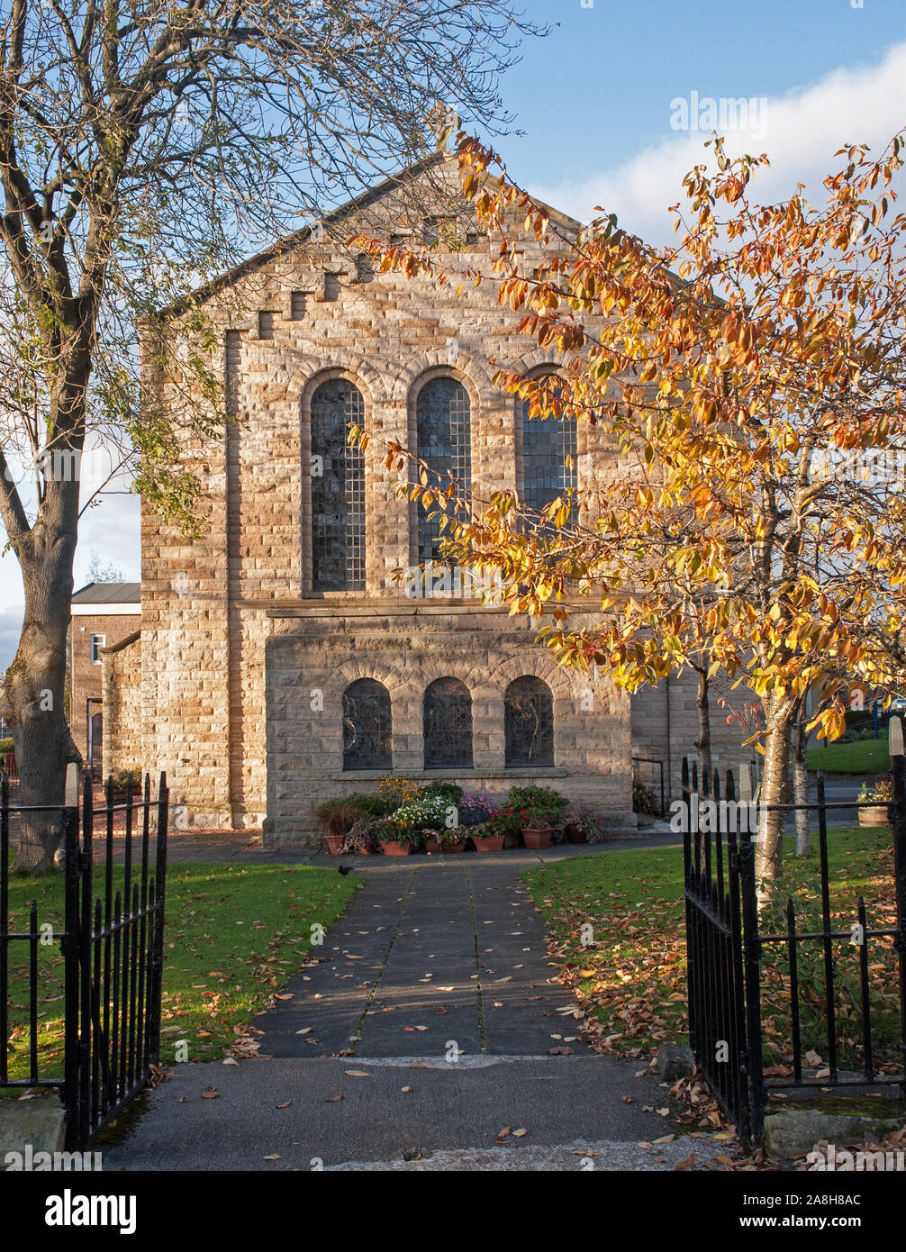 St Mary's Parish Church, Motherwell, Lanarkshire, Écosse Banque D'Images
