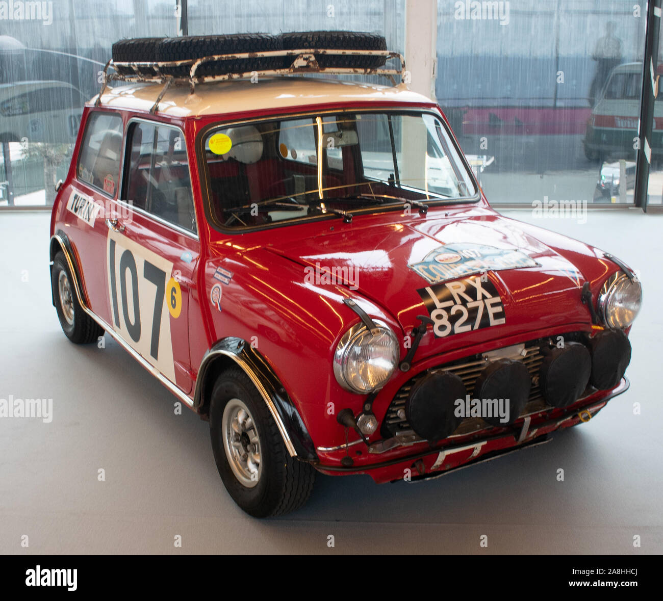 Salon Rétromobile Paris 2019 Mini Rallye Banque D'Images